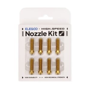 Elegoo Centauri Carbon & CC2 Nozzle Kit(8pcs-0.2mm*2,0.4mm*2,0.6mm*2,0.8mm*2)