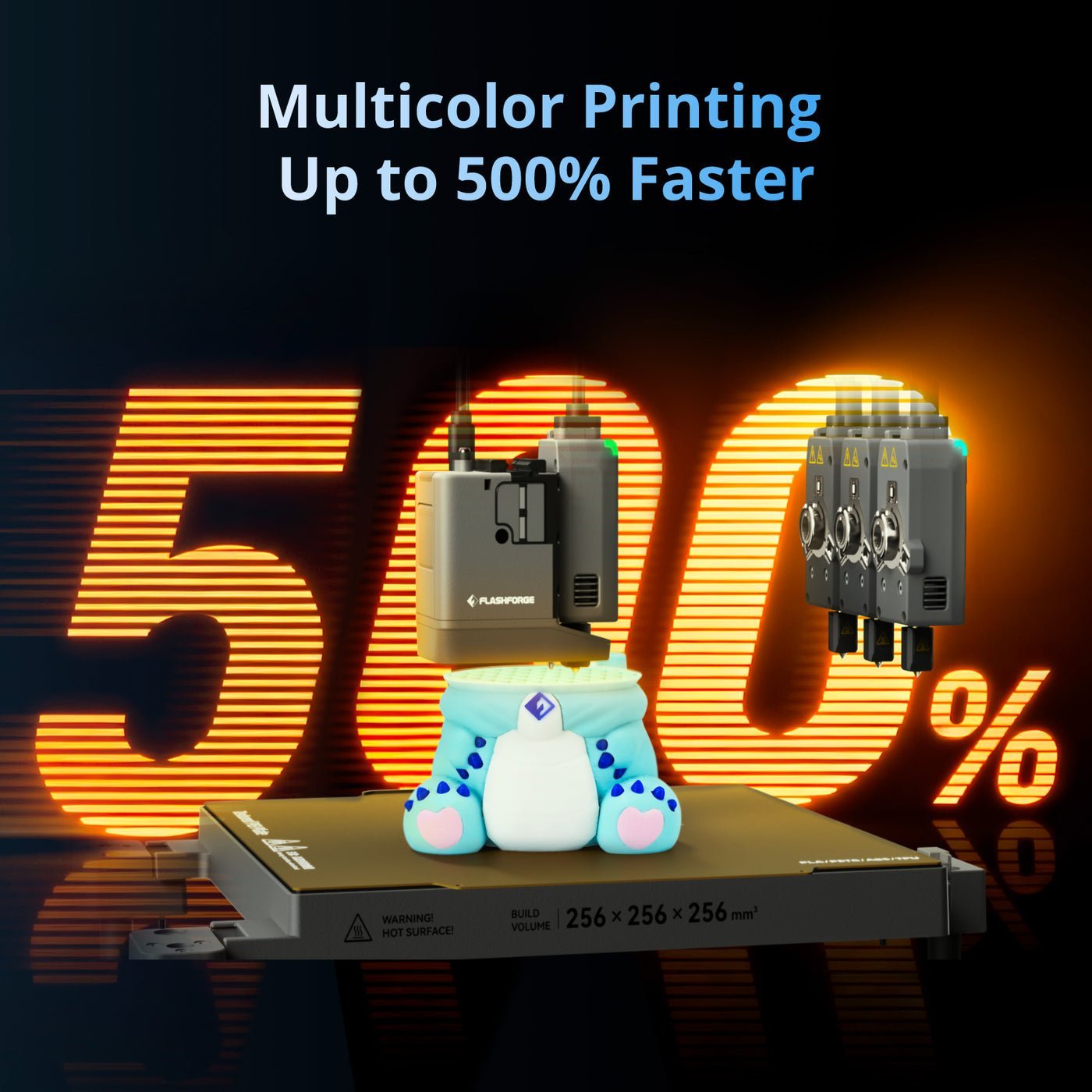 Flashforge Creator 5 (4 cabezales independientes) - Imagen 2